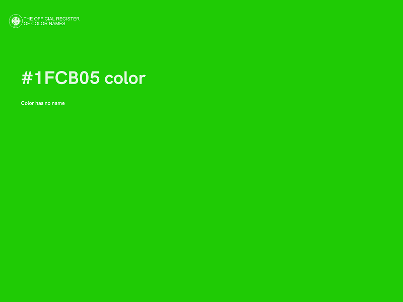#1FCB05 color image