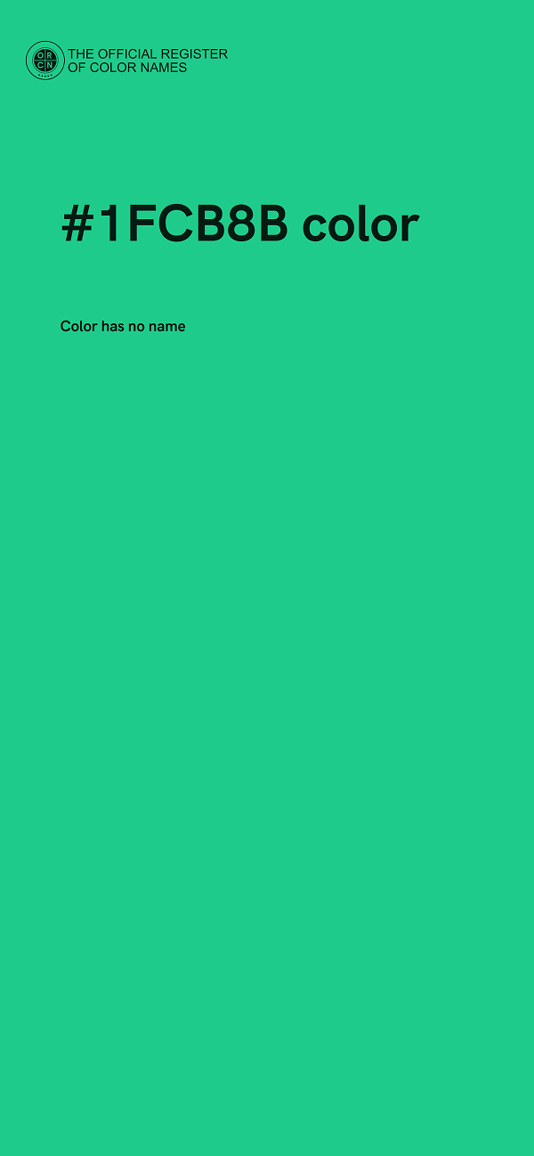 #1FCB8B color image