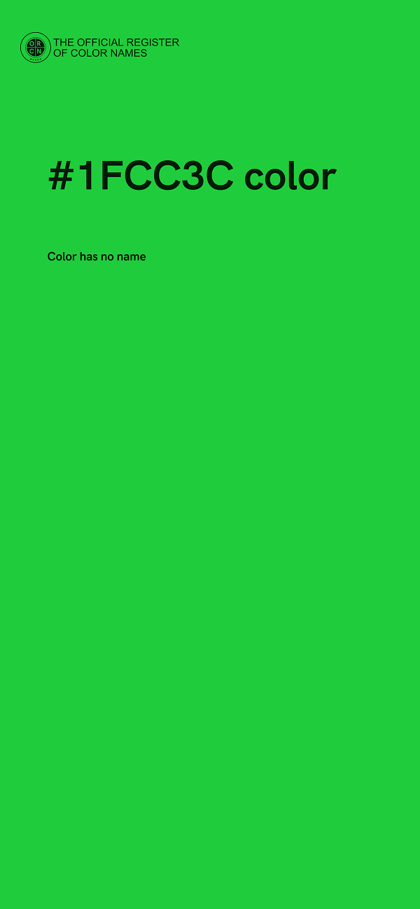 #1FCC3C color image