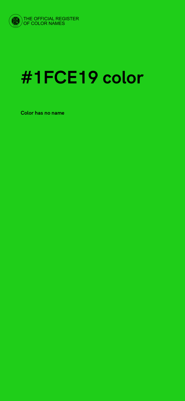 #1FCE19 color image