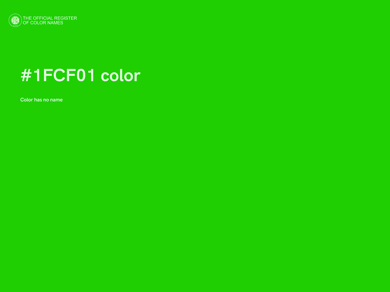 #1FCF01 color image