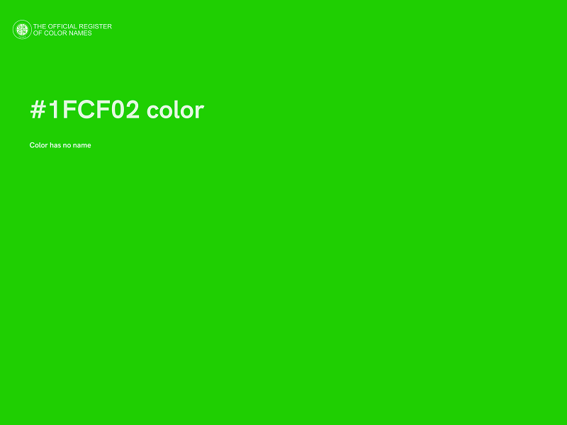 #1FCF02 color image
