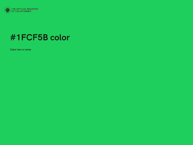 #1FCF5B color image