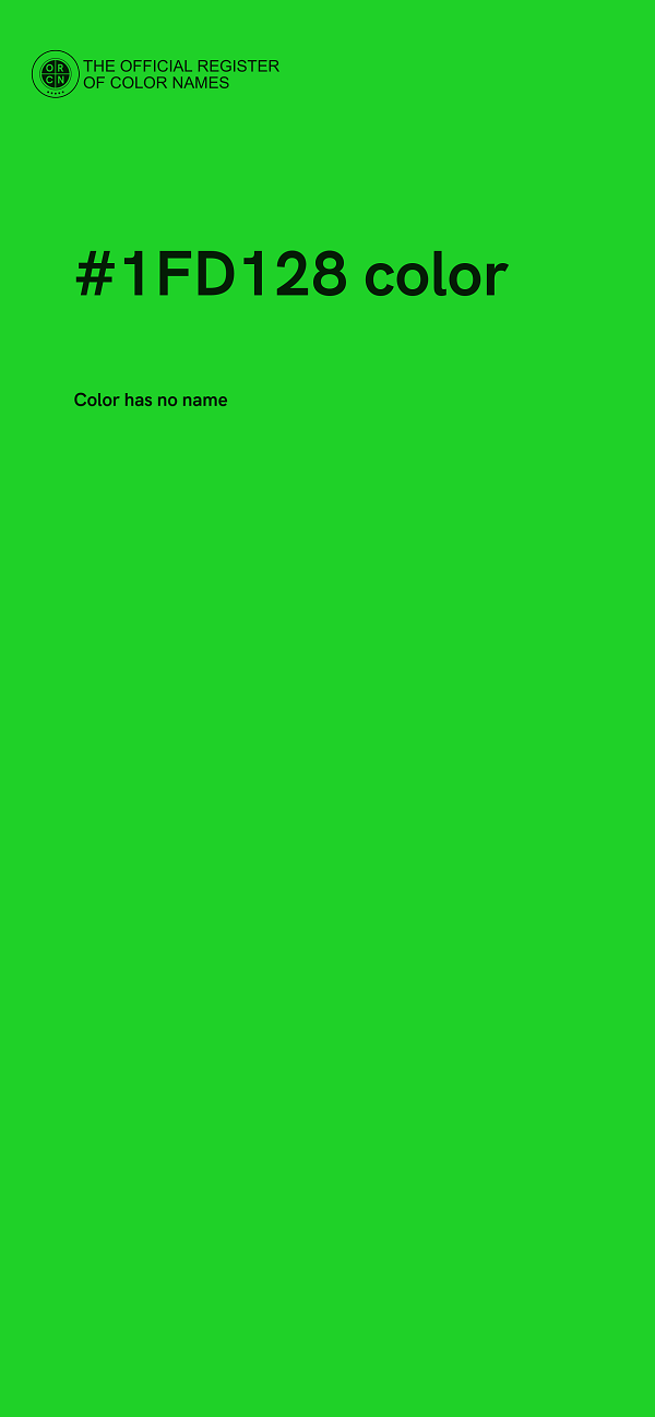 #1FD128 color image
