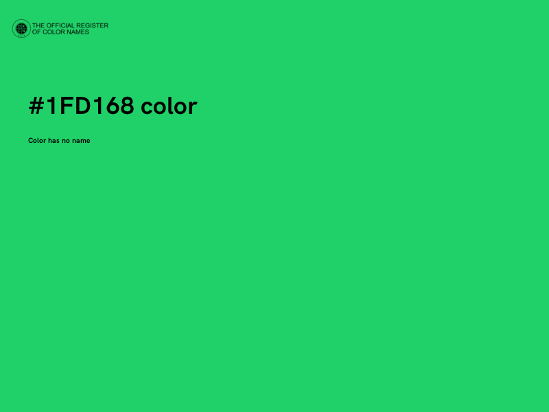 #1FD168 color image