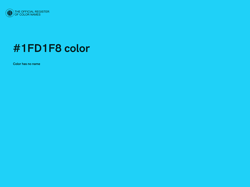 #1FD1F8 color image