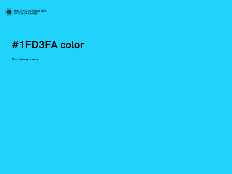 #1FD3FA color image