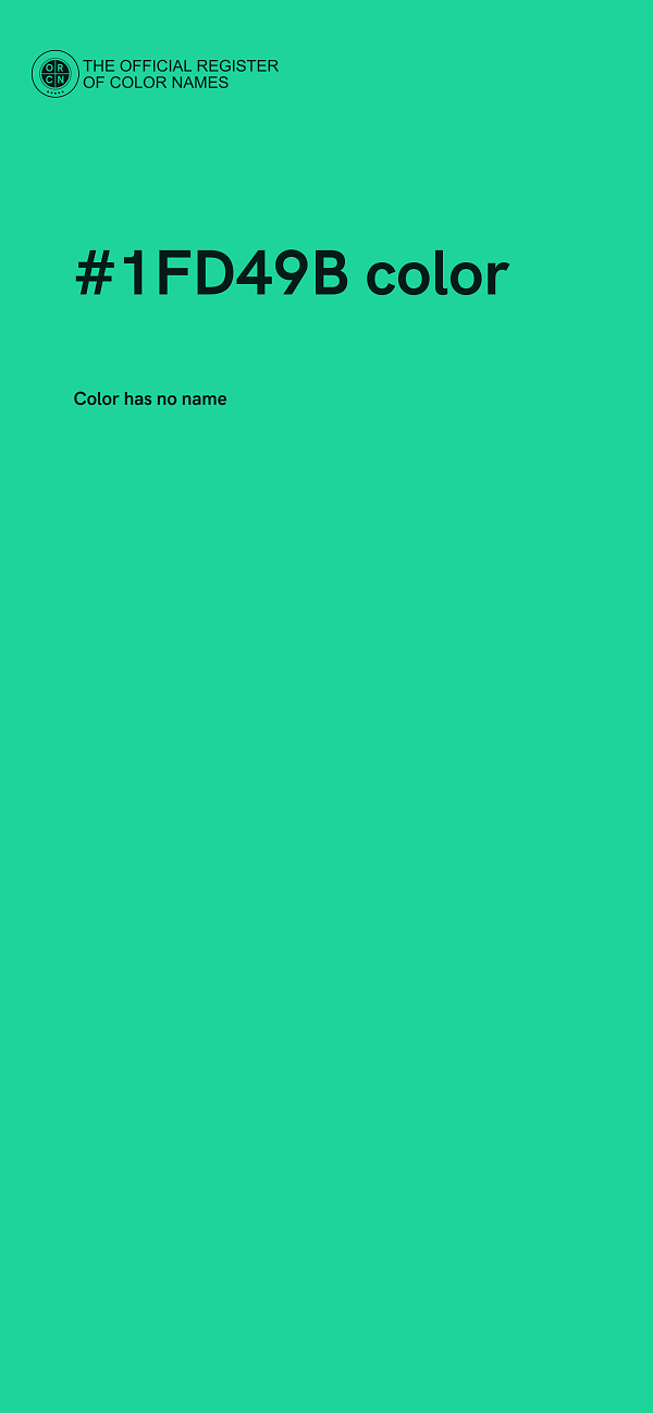 #1FD49B color image