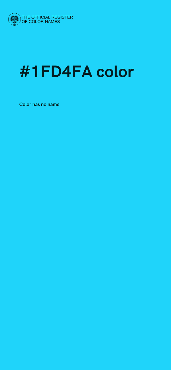#1FD4FA color image