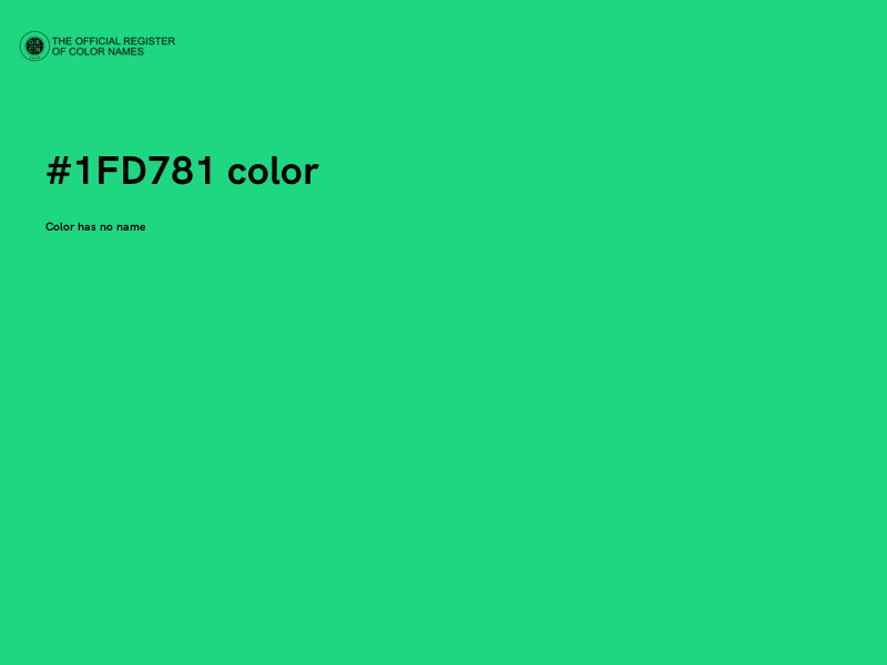 #1FD781 color image