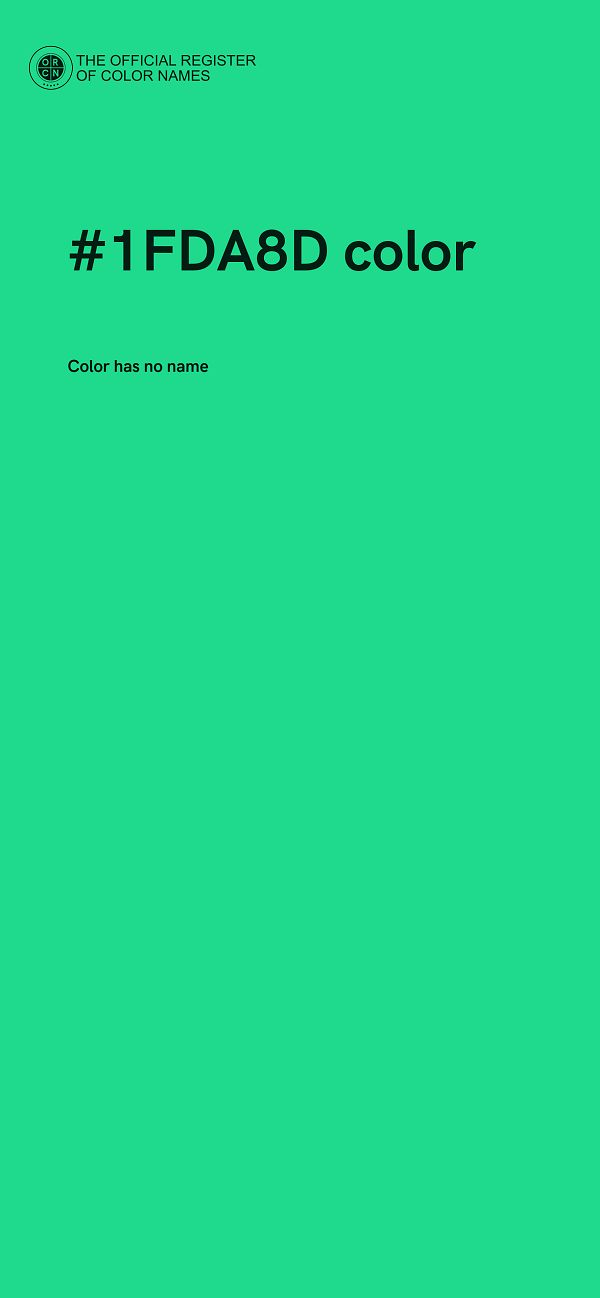 #1FDA8D color image