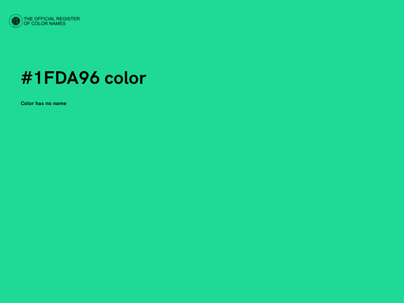 #1FDA96 color image