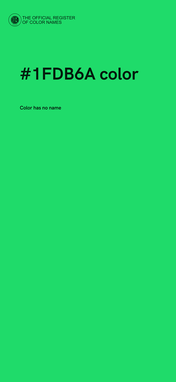 #1FDB6A color image