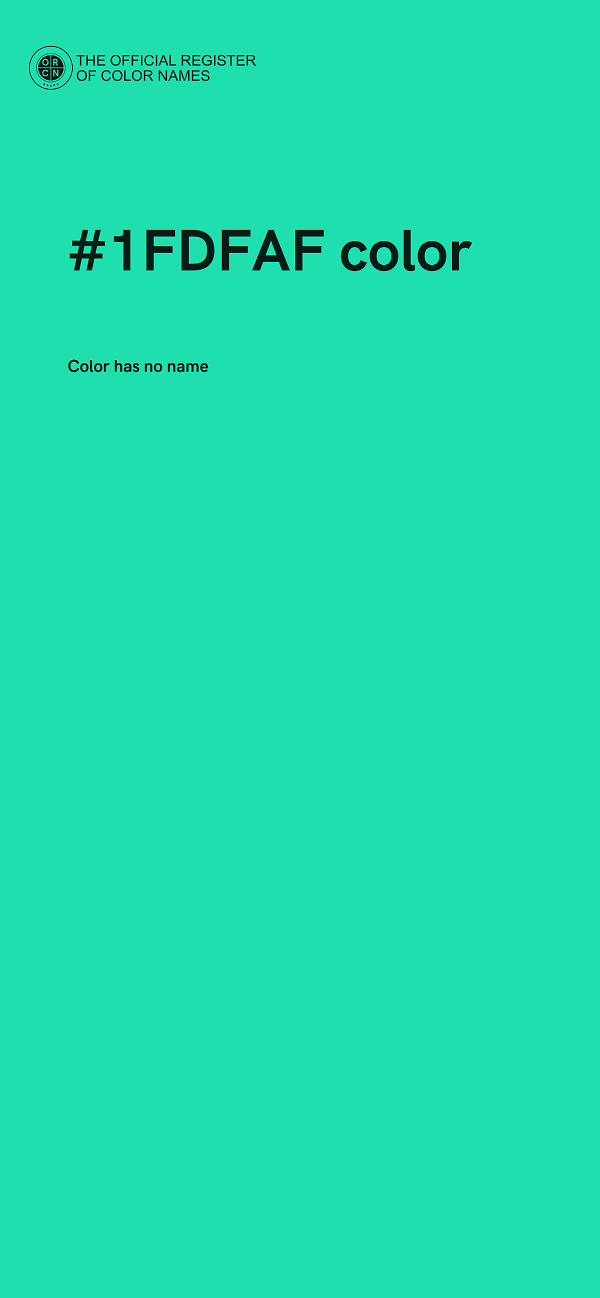 #1FDFAF color image