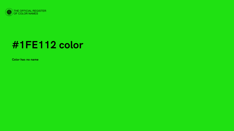 #1FE112 color image