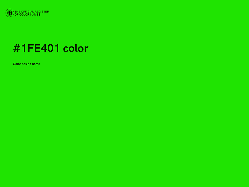 #1FE401 color image