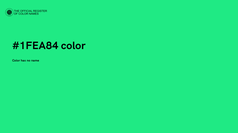 #1FEA84 color image
