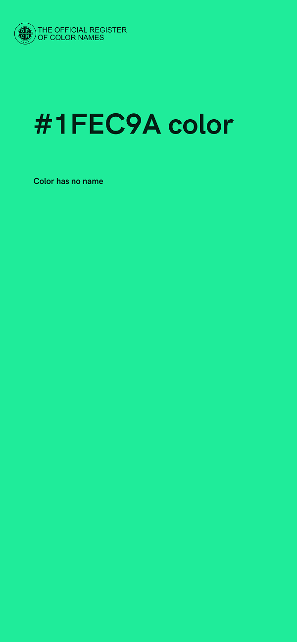 #1FEC9A color image