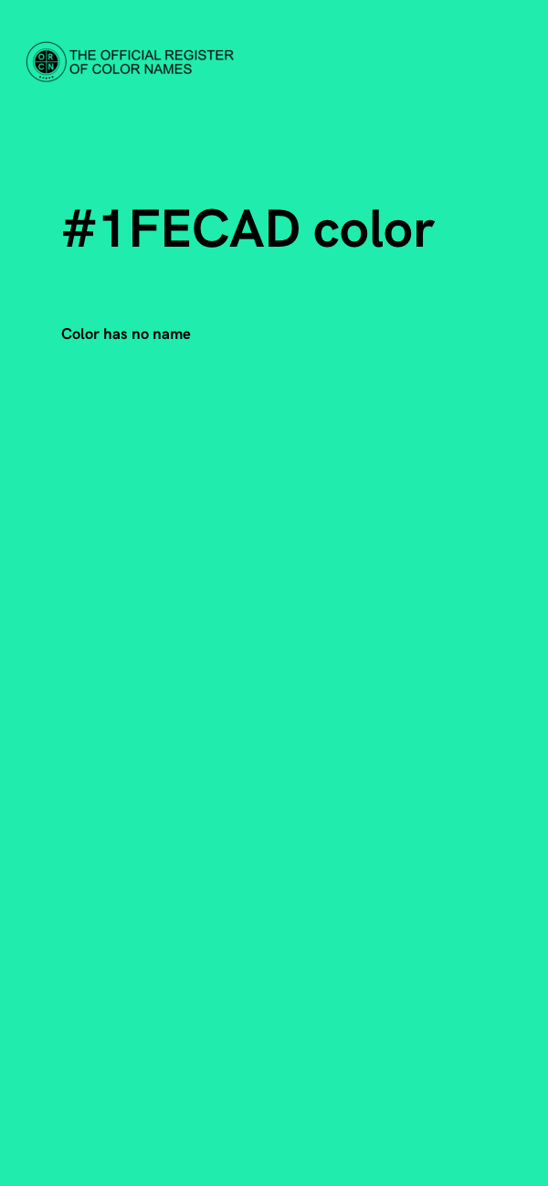 #1FECAD color image