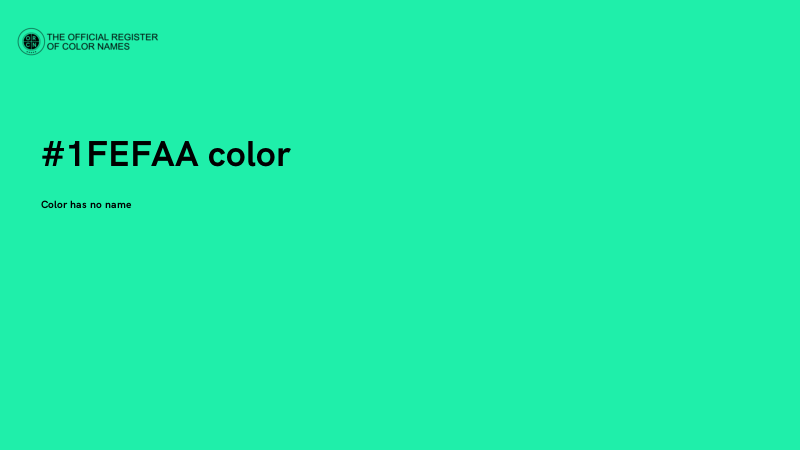 #1FEFAA color image