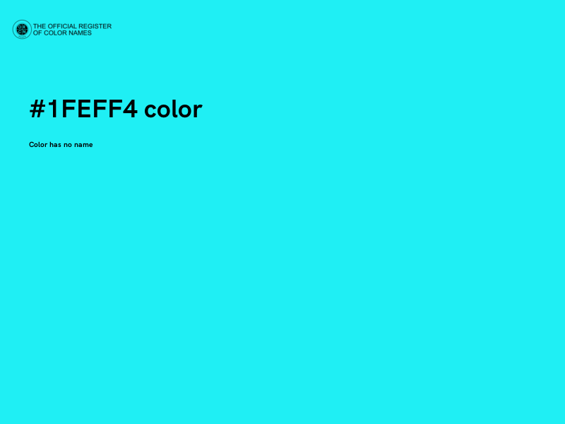 #1FEFF4 color image