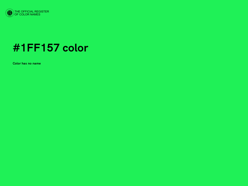 #1FF157 color image