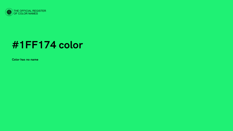 #1FF174 color image