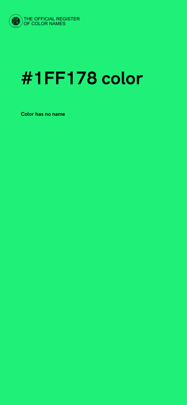 #1FF178 color image