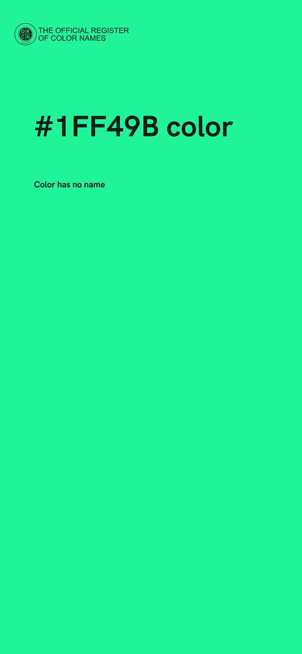 #1FF49B color image