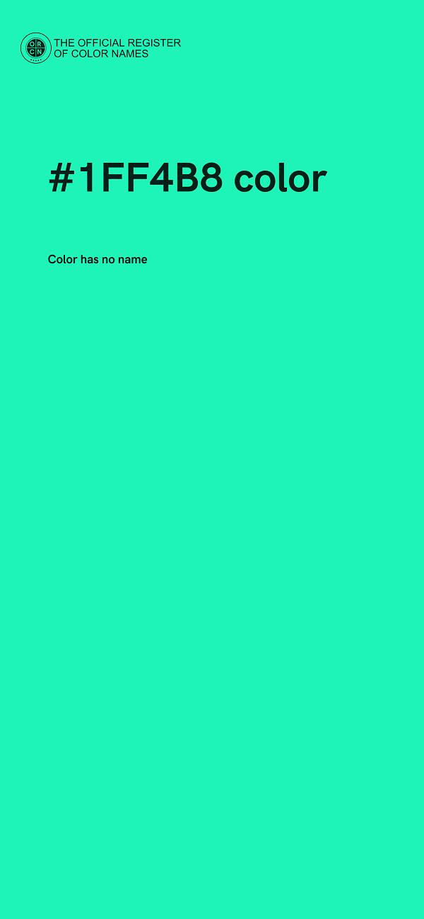 #1FF4B8 color image
