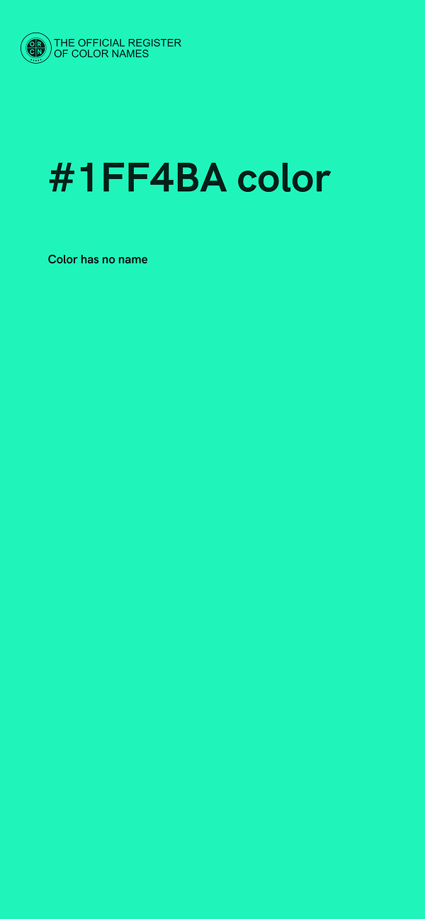 #1FF4BA color image
