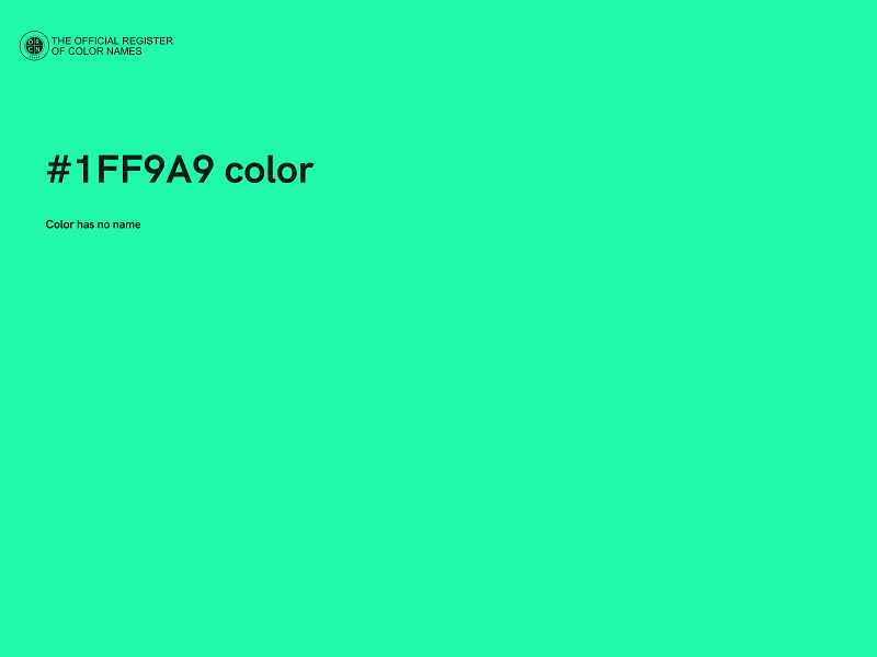 #1FF9A9 color image