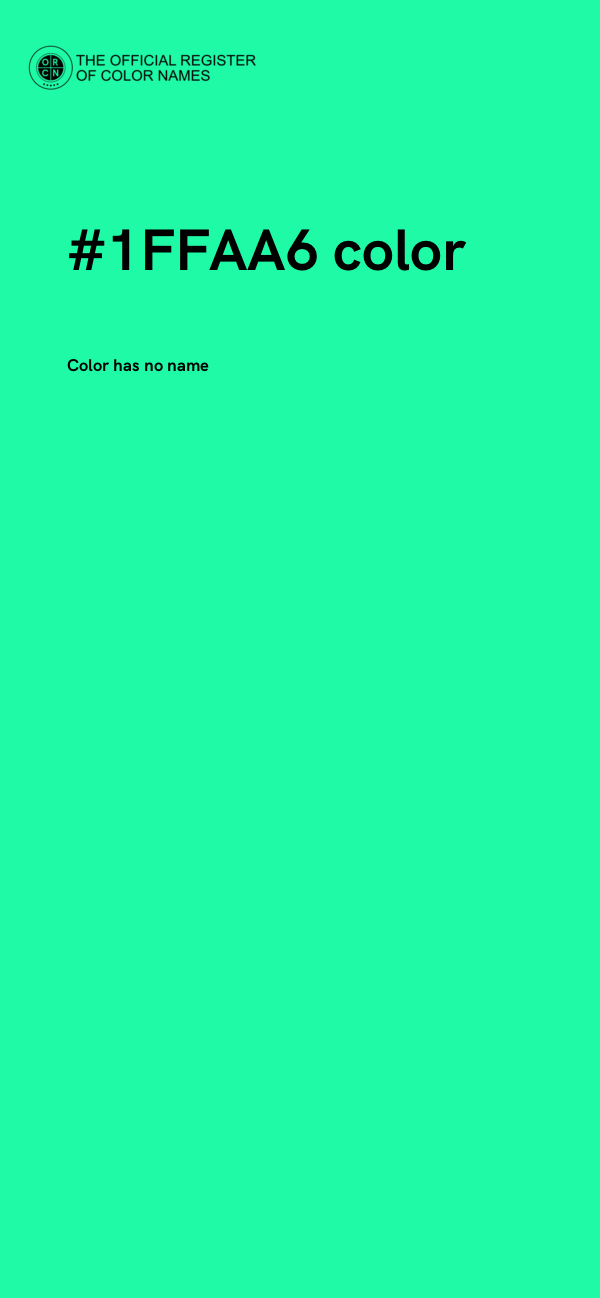 #1FFAA6 color image