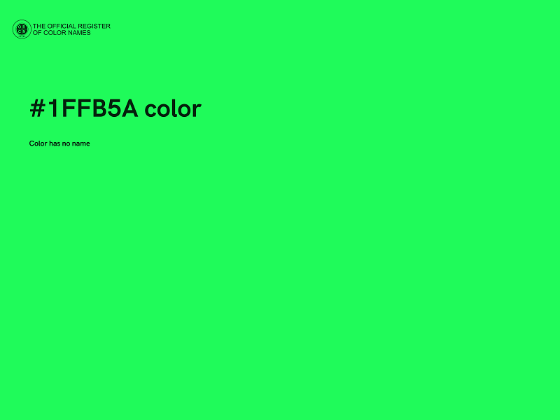 #1FFB5A color image