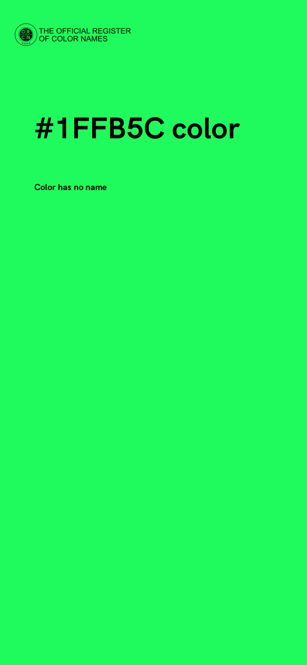 #1FFB5C color image