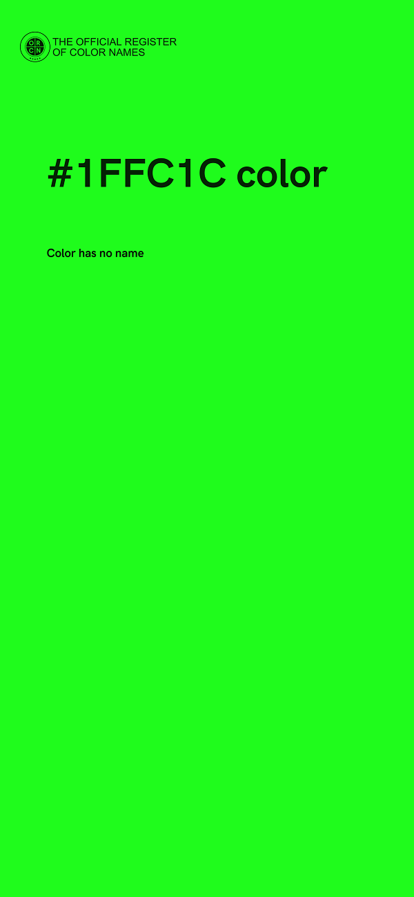 #1FFC1C color image