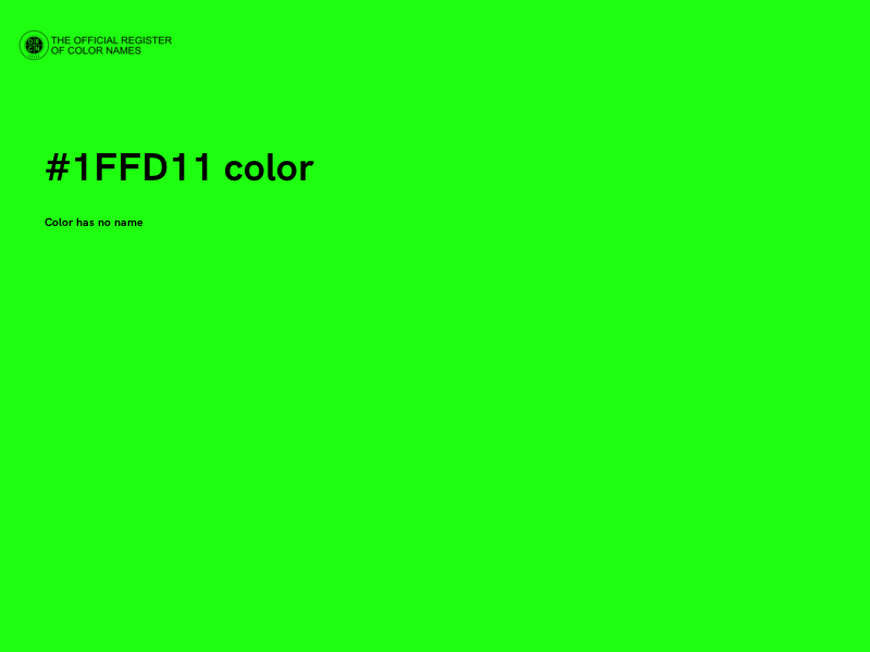 #1FFD11 color image