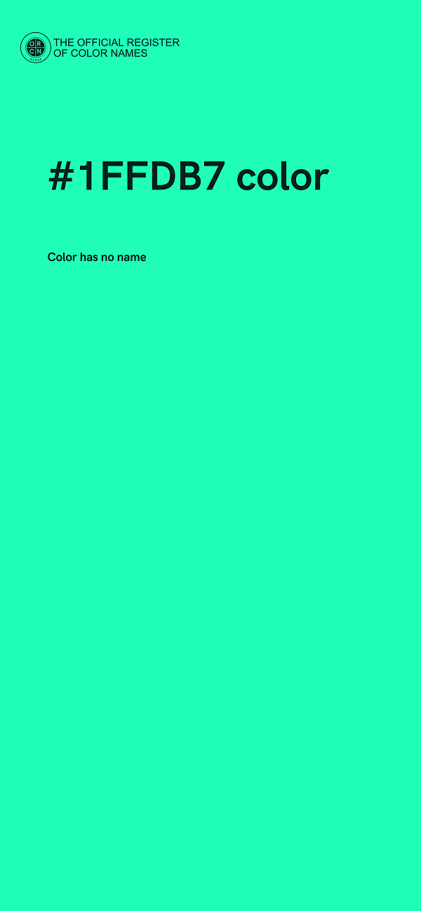 #1FFDB7 color image