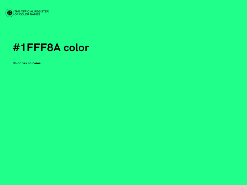 #1FFF8A color image