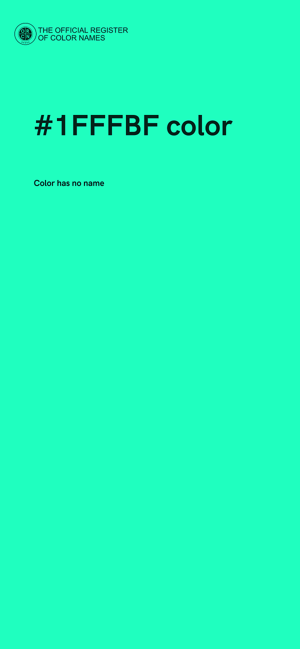 #1FFFBF color image