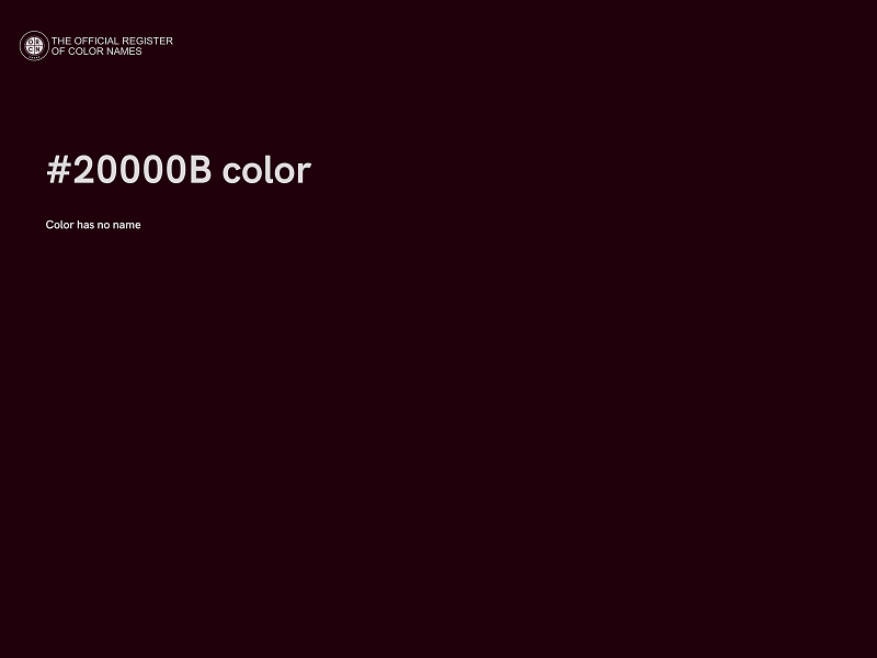 #20000B color image