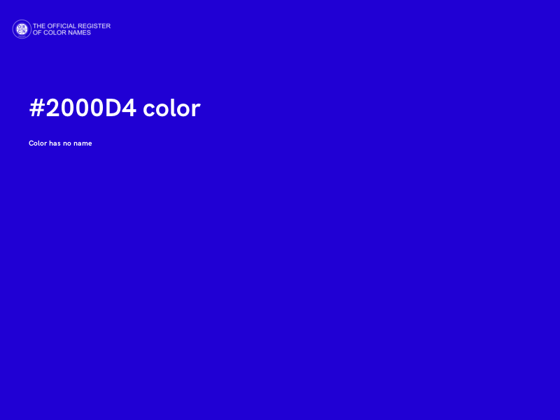 #2000D4 color image
