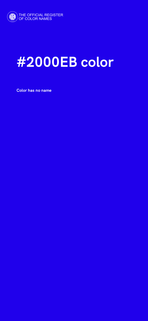 #2000EB color image