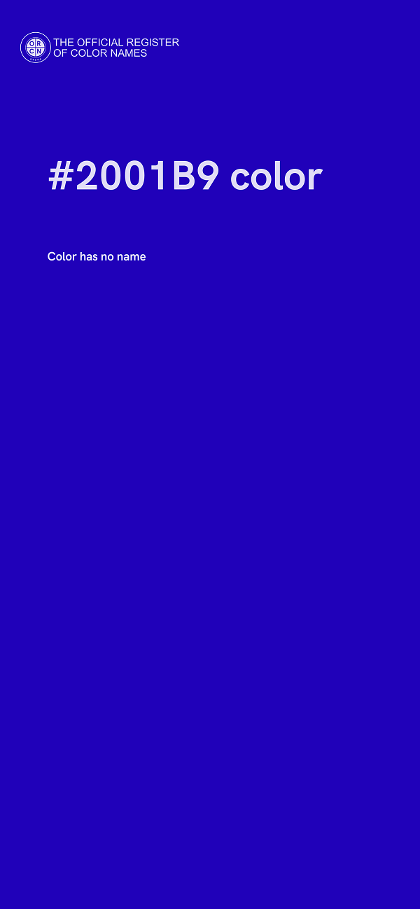 #2001B9 color image