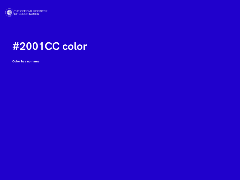 #2001CC color image