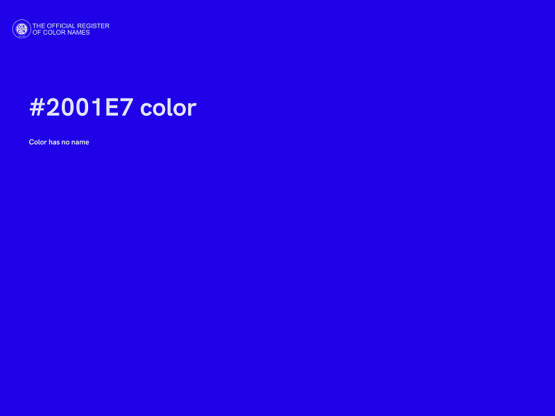 #2001E7 color image
