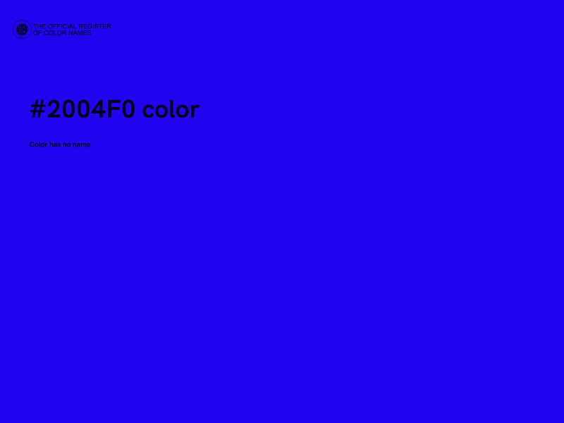 #2004F0 color image