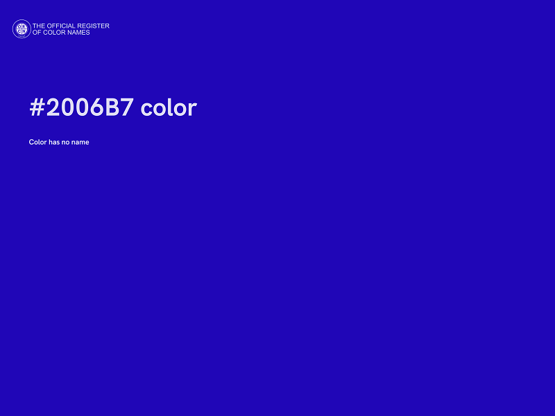 #2006B7 color image