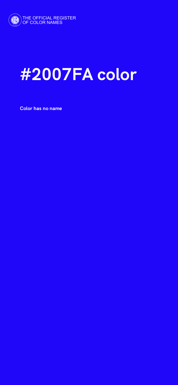 #2007FA color image