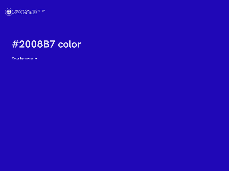 #2008B7 color image